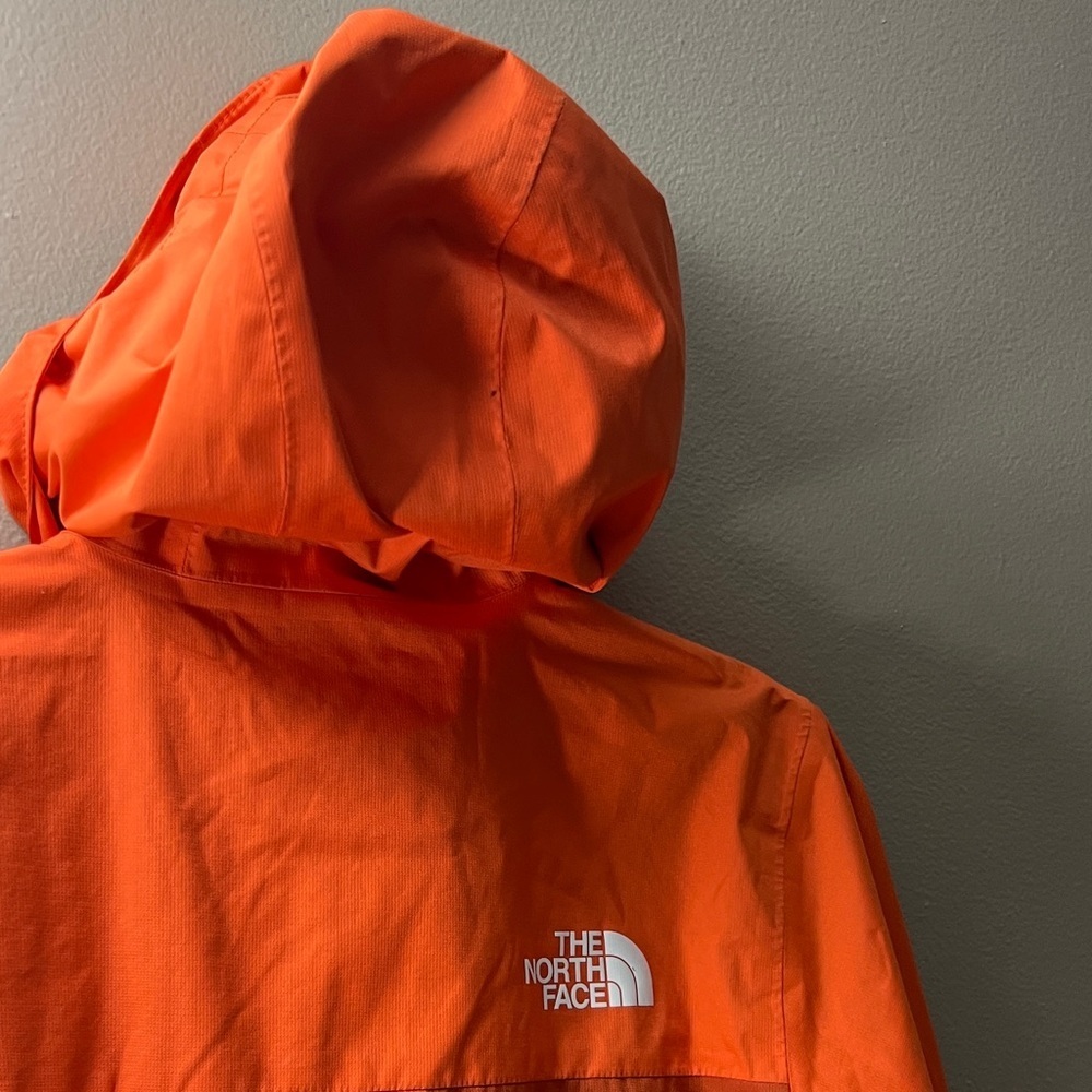 The North Face Vibrant Orange and Black Jacket - Picture 5 of 7
